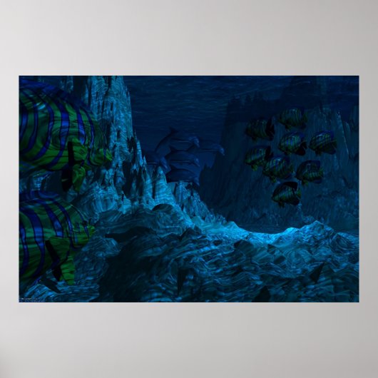 Unterwasser Poster (Vorne)