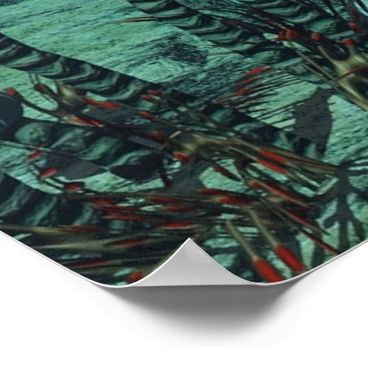 Unterwasser Poster (Ecke)