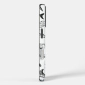 Unterwasser-Riesen-Muster Case-Mate iPhone Hülle (Rückseite / Rechts)