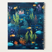 Unterwasser-Riff mit Fisch Planer (Rückseite)