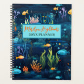 Unterwasser-Riff mit Fisch Planer (Vorderseite)