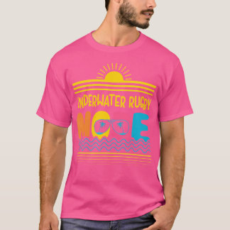 Unterwasser Rugby Mode Rugby Player Adventure Spor T-Shirt