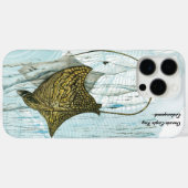Unterwasser Schöner handgemalter Verzierter Adlers Case-Mate iPhone Hülle (Rückseite (Horizontal))