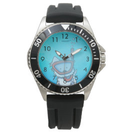 Unterwasser-Scuba Westie Wrist Watch Armbanduhr