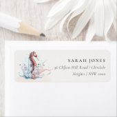 Unterwasser-Seepferd Meeresalgen-Korallenadresse (Insitu)