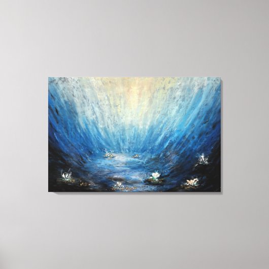 Unterwasser-Serenity-Canvas drucken Leinwanddruck (Vorderseite)
