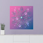 Unterwasser Shiny Elegant Luxuriöse Royal Mandala Poster