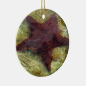 Unterwasser-Starfish auf den Bahamas Keramikornament (Rechts)