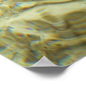 Unterwasser-Starfish auf den Bahamas Poster (Ecke)