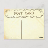 Unterwasser-Steampunk-Flotilla Postkarte (Rückseite)