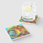 Unterwasser Steinuntersetzer (Seitenansicht)