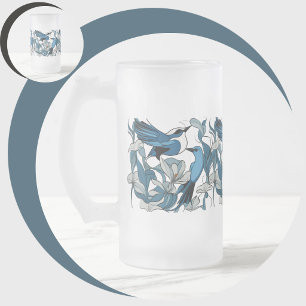 Unterwasser-Tanz Mattglas Bierglas