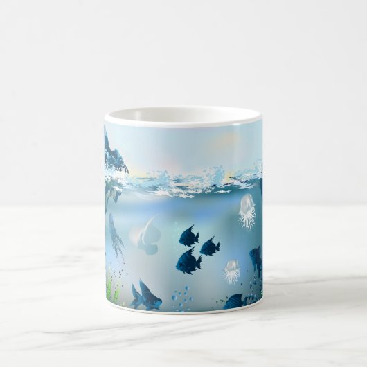 Unterwasser-Tasse 5A-6A Kaffeetasse (Mittel)