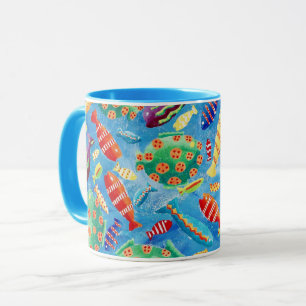 Unterwasser-Tasse des tropischen Fischmeeres Tasse