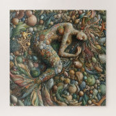 Unterwasser-Traum: Die KorallenMeerjungfrau Puzzle (Horizontal)