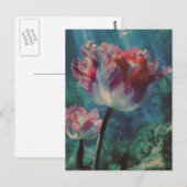 Unterwasser-Tulpe Postkarte (Vorne/Hinten)
