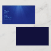 Unterwasser Visitenkarte (Vorne/Hinten)