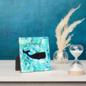 Unterwasser-Wal-Blau Fotoplatte (InSitu)