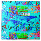 Unterwasser-Walziegel Fliese (Vorderseite)