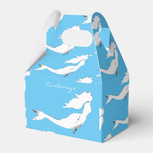 Unterwasser Weißmedaille schwimmen Thunder_Cove Geschenkschachtel (Vorderseite)