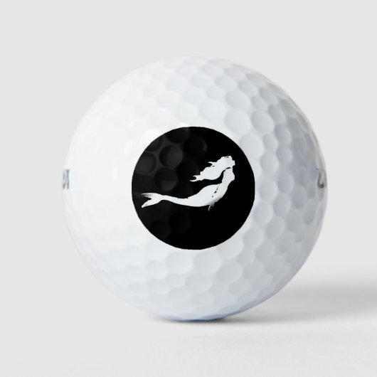 Unterwasser Weißmedaille schwimmen Thunder_Cove Golfball (Vorderseite)