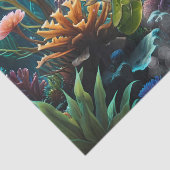 Unterwasserabenteuer mit der fröhlichen Schildkröt Seidenpapier (Detail)