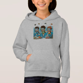 Unterwasserabenteuer mit Freunden Hoodie