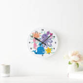 Unterwasserabenteuer Runde Wanduhr (Zuhause)