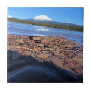 Unterwasseransicht Little Lava Lake, Oregon Fliese