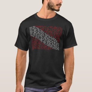 Unterwasseratemgerät-Monolog T-Shirt