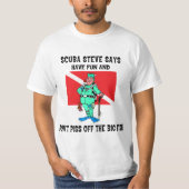 UNTERWASSERATEMGERÄT Steve-T - Shirt (Vorderseite)