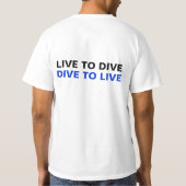 Unterwasseratemgerät! T-Shirt (Rückseite)