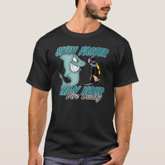 Unterwasseratemgerät-Tauchen-Freund-Spaß-Entwurf T-Shirt