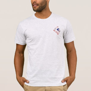 Unterwasseratemgerät-Taucher-Silhouette T-Shirt
