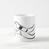 Unterwasseratemgerät-Taucher-Tasse Kaffeetasse (Mittel)