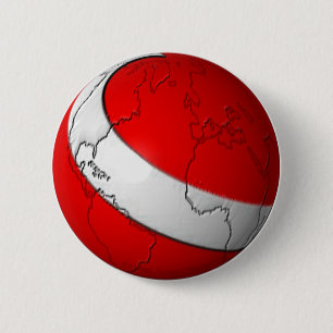 Unterwasseratemgerät-Welt Button