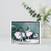 Unterwasserballett Postkarte (Stehend Vorderseite)