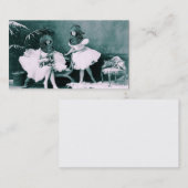 Unterwasserballett Visitenkarte (Vorne/Hinten)