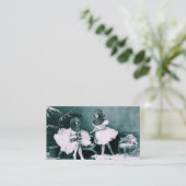 Unterwasserballett Visitenkarte (Stehend Vorderseite)