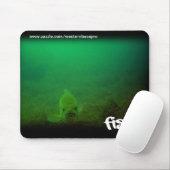 Unterwasserbass-Mousepad Mousepad (Mit Mouse)