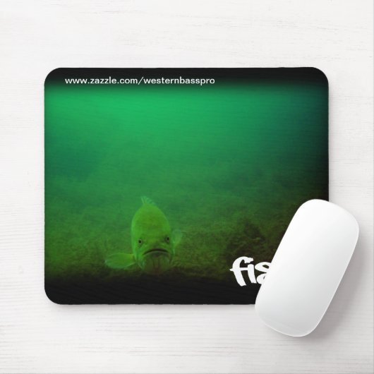 Unterwasserbass-Mousepad Mousepad (Mit Mouse)