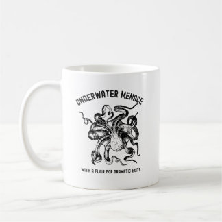 Unterwasserbedrohung Lustiger Oktopus  Kaffeetasse