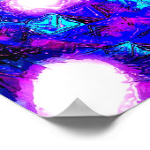 Unterwasserbeleuchtung Poster (Ecke)