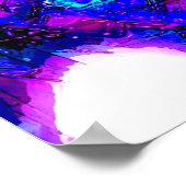 Unterwasserbeleuchtung Poster (Ecke)
