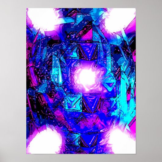 Unterwasserbeleuchtung Poster (Vorne)