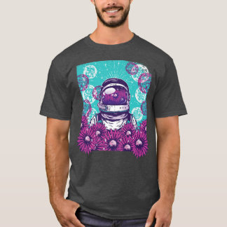 Unterwasserblasen Astronautenastralisches kosmisch T-Shirt