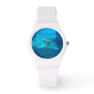 Unterwasserdelphin Armbanduhr
