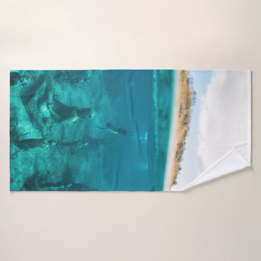 Unterwassererlebnis Schwimmen Badehandtuch (Badehandtuch)