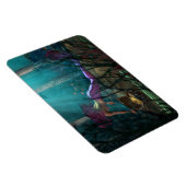 Unterwasserfantasie Digitale Kunst - Meerjungfrau Magnet (Rechte Seite)