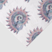 Unterwasserfarben-MeerShell-Serie Design 24 Seidenpapier (Ausschnitt)